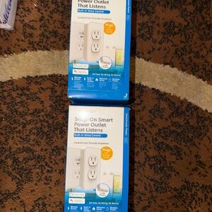 Snap-On Smart Power Outlet with Voice Control